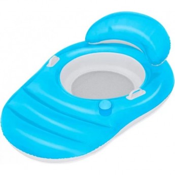 Надувной матрас-шезлонг для плавания BESTWAY LUXE RELAXER LOUNGE 153х102см до 90кг