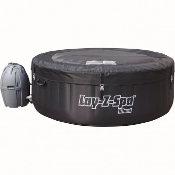 СПА-бассейн BESTWAY MIAMI AIRJET 132х180х66 см, 669 л, круглый, аэромассаж